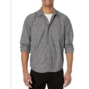Gap 1969 Men’s XS Gray Button Up Shirt Long Sleeve Cotton Casual Travel Preppy